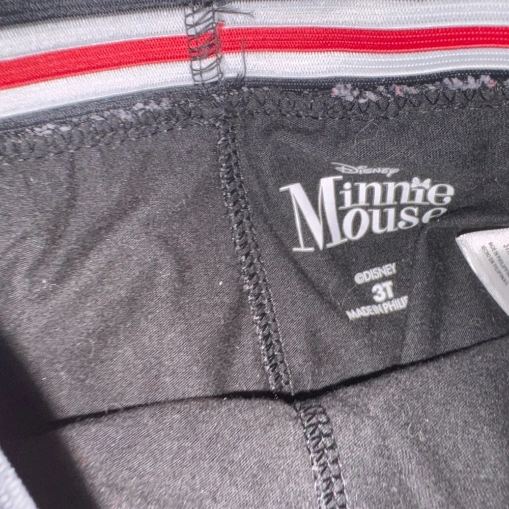 5 for $20✨Disney Minnie Mouse Party Tulle Plaid Skort size 3T Black Red Skirt‎